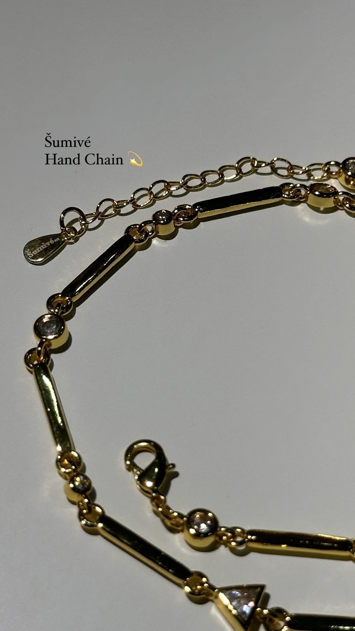 Gold Hand Chain 18K