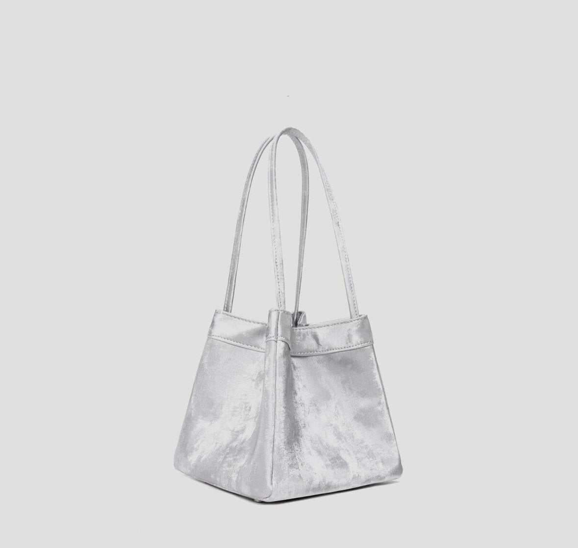 🩶 So Silver Lady Bag