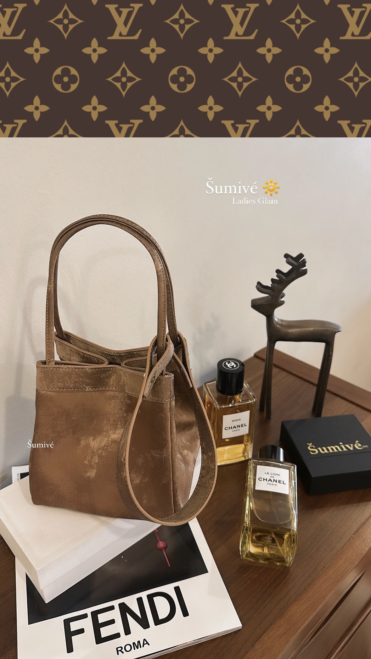 🤎 Chocolate Lady Bag